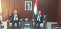 مدير عام أكساد يلتقي وزير الموارد المائية في سورية