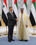 الرئيس بشار الأسد يصل إلى دولة الأمارات العربية المتحدة في زيارة رسمية