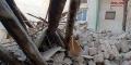 انهيار غرفتين طينيتين في منزلين متجاورين بمدينة سلمية جراء الأمطار