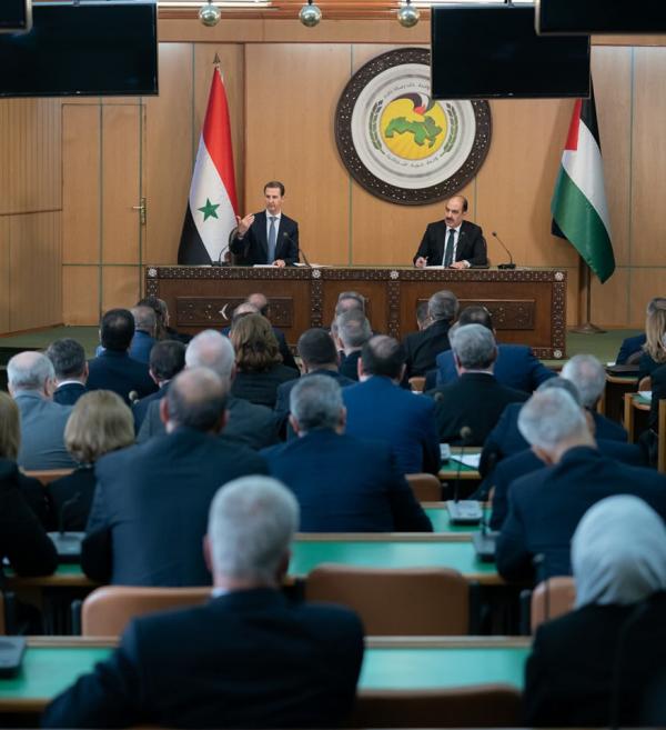 الرئيس الأسد يترأس اجتماع اللجنة المركزية لحزب البعث العربي الاشتراكي