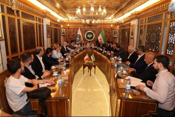 رئيس غرفة صناعة دمشق وريفها يبحث مع السفير الإيطالي تعزيز التعاون الصناعي والتجاري