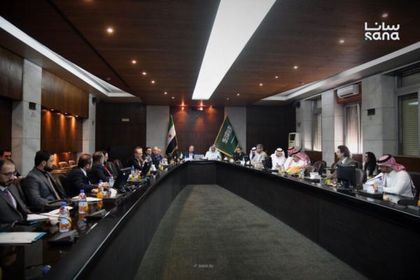 مباحثات سورية سعودية لتعزيز التعاون في مجالات التعليم والاتصالات والتجارة