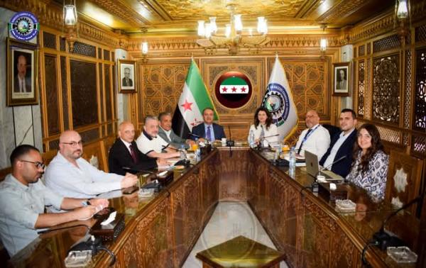 وفد من منظمة العمل الدولية يزور غرفة صناعة دمشق 