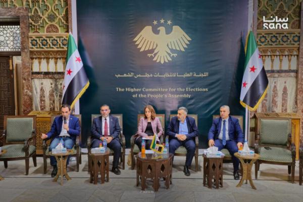 لجنة انتخابات مجلس الشعب السوري تشكل اللجان الفرعية للدوائر الانتخابية