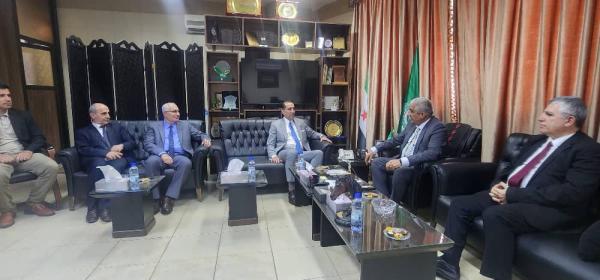 مدير (أكساد) يبحث مع السفير الأردني في سورية آفاق التعاون المشترك